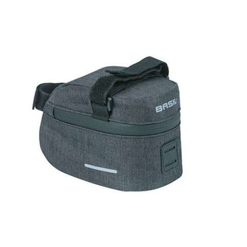Torebka podsiodłowa BASIL DISCOVERY 365D FRAME BAG M 1L, mocowanie na paski, wodoodporna black melee (NEW) Torebka podsiodłowa BASIL DISCOVERY 365D FRAME BAG M 1L, mocowanie na paski, wodoodporna black melee (NEW)