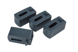 Zestaw regulujący BASIL WSL BOOSTER SET, System WSL do koszy, black 4 szt (NEW)