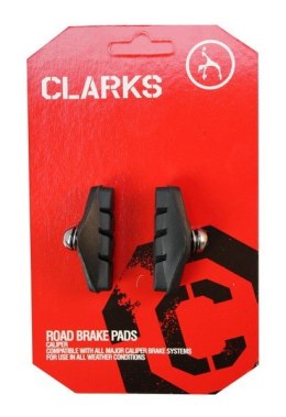 Klocki hamulcowe CLARKS CP250 dla Shimano/Campagnolo, 50mm, Warunki Suche, Szosa, Czarne