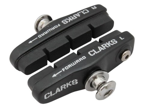 Klocki hamulcowe CLARKS CPS459 dla Campagnolo/Shimano 105SC, Ultegra, Dura-Ace, 55mm, Warunki Suche, Szosa, Czarne Klocki hamulcowe CLARKS CPS459 dla Campagnolo/Shimano 105SC, Ultegra, Dura-Ace, 55mm, Warunki Suche, Szosa, Czarne