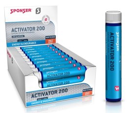 Kofeina z tauryną SPONSER ACTIVATOR 200 Fruit Boost w ampułkach (pudełko 30 szt x 25ml) (NEW).
