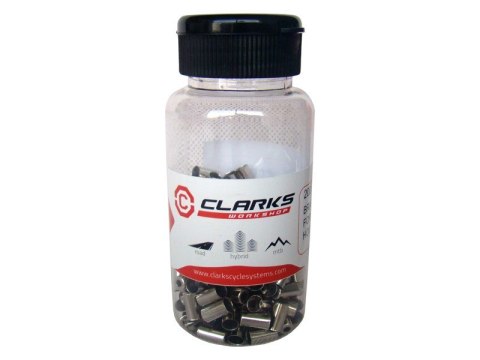 Końcówka pancerza hamulca/przerzutki CLARK'S PRE LUBE aluminium uszczelniana 50szt. Końcówka pancerza hamulca/przerzutki CLARK'S PRE LUBE aluminium uszczelniana 50szt.