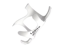 Koszyk na bidon LEZYNE CNC CAGE AL aluminium biały (WYPRZEDAŻ -50%)