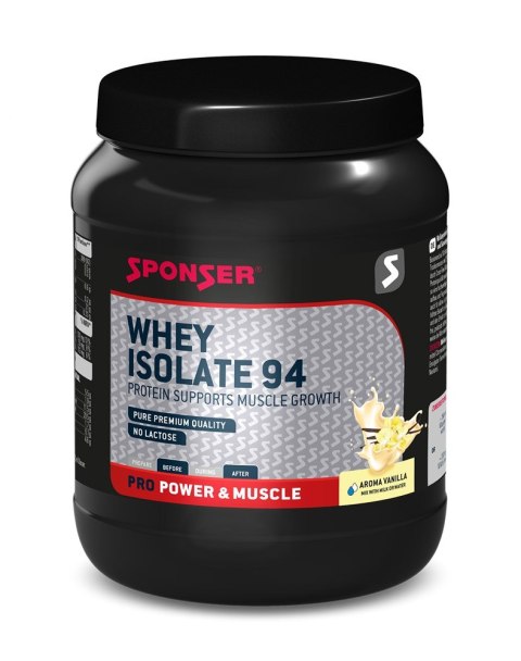 Odżywka SPONSER WHEY ISOLATE 94 Wanilia puszka 425g (NEW)