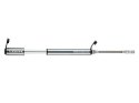 Pompka ręczna LEZYNE PRESSURE DRIVE CFH HP 120psi metalowy przewód CO2 + 1x nabój gazowy 16g grafitowa (WYPRZEDAŻ -50%)
