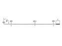 Szprychy CNSPOKE DB454 2.0-1.8-2.0 stal nierdzewna 256mm srebrne + nyple 144szt.