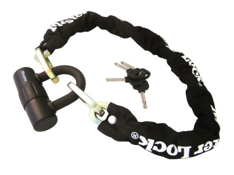 Zapięcie rowerowe MASTERLOCK QUANTUM 8234 ŁAŃCUCH 10mm 40mm 90cm kłódka sr.14mm KLUCZYK czarne (NEW) Zapięcie rowerowe MASTERLOCK QUANTUM 8234 ŁAŃCUCH 10mm 40mm 90cm kłódka sr.14mm KLUCZYK czarne (NEW)