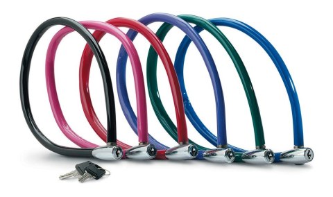 Zapięcie rowerowe MASTERLOCK QUANTUM 8630-F 6mm 55cm KLUCZYK zestaw mix kolorów pudełko 6szt. (NEW) Zapięcie rowerowe MASTERLOCK QUANTUM 8630-F 6mm 55cm KLUCZYK zestaw mix kolorów pudełko 6szt. (NEW)