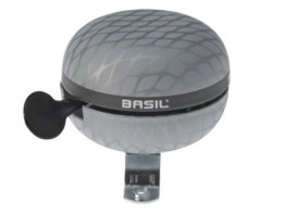 Dzwonek rowerowy BASIL NOIR BELL 60mm, silver metallic (DWZ)