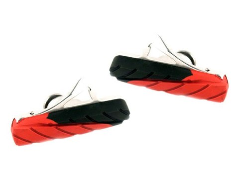 Klocki hamulcowe CLARKS CP471 dla Shimano/Campagnolo, 52mm, Warunki Suche i Mokre, Szosa, Obudowa CNC, Czarno-czerwone (DWZ) Klocki hamulcowe CLARKS CP471 dla Shimano/Campagnolo, 52mm, Warunki Suche i Mokre, Szosa, Obudowa CNC, Czarno-czerwone (DWZ)