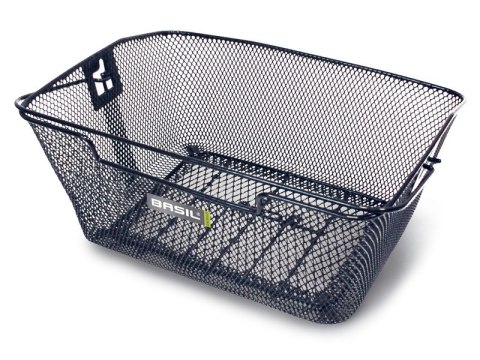Kosz na tylny bagażnik BASIL CAPRI SPRING CLAMP stalowy czarny (NEW) Kosz na tylny bagażnik BASIL CAPRI SPRING CLAMP stalowy czarny (NEW)