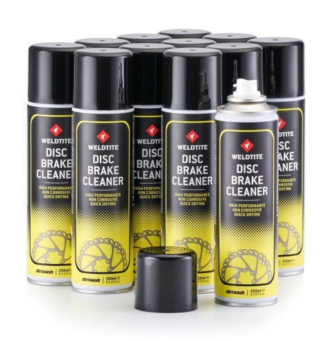 Odtłuszczacz do tarcz hamulcowych WELDTITE DIRTWASH DISC BRAKE CLEANER AEROSOL 250ml (NEW) Odtłuszczacz do tarcz hamulcowych WELDTITE DIRTWASH DISC BRAKE CLEANER AEROSOL 250ml (NEW)