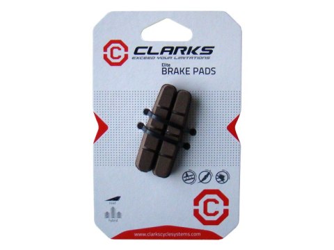 Okładziny hamulcowe CLARKS CPS200CARB dla Shimano Dura Ace, Ultegra, 105/Avid/Tektro/Campagnolo, 52 mm, Szosa, Do obręczy karbon Okładziny hamulcowe CLARKS CPS200CARB dla Shimano Dura Ace, Ultegra, 105/Avid/Tektro/Campagnolo, 52 mm, Szosa, Do obręczy karbon
