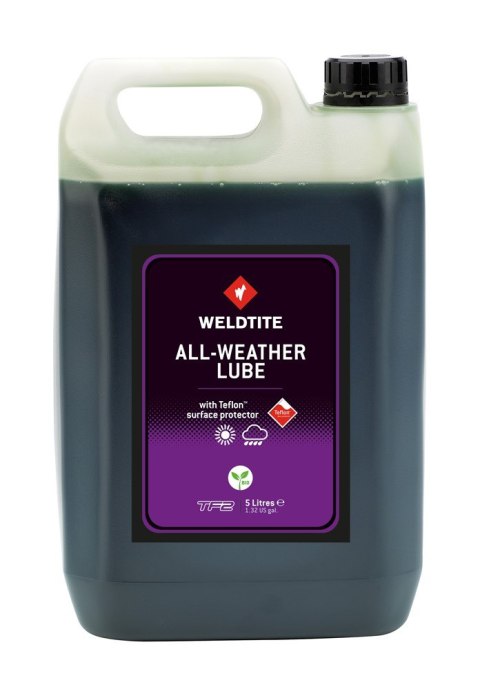 Olej do łańcucha WELDTITE ALL-WEATHER LUBE WITH TEFLON™ 5L (warunki suche i mokre) (NEW) Olej do łańcucha WELDTITE ALL-WEATHER LUBE WITH TEFLON™ 5L (warunki suche i mokre) (NEW)