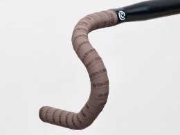 Owijka na kierownicę BIKE RIBBON SCRUB gr.2,5mm ekoskóra brązowa (NEW)