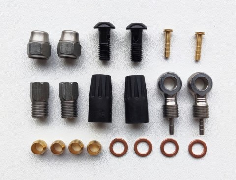 Przewód hamulca hydraulicznego CLARKS dla AVID (Juicy 5/7, Juicy Carbon, Ultimate) z końcówkami przód tył 3000mm czarny (DWZ) Przewód hamulca hydraulicznego CLARKS dla AVID (Juicy 5/7, Juicy Carbon, Ultimate) z końcówkami przód tył 3000mm czarny (DWZ)