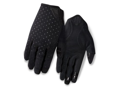 Rękawiczki damskie GIRO LA DND długi palec black dots roz. M (obwód dłoni 170-189 mm / dł. dłoni 170-184 mm) (NEW). Rękawiczki damskie GIRO LA DND długi palec black dots roz. M (obwód dłoni 170-189 mm / dł. dłoni 170-184 mm) (NEW).