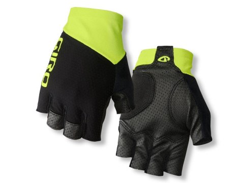 Rękawiczki męskie GIRO ZERO CS krótki palec black highlight yellow roz. XXL (obwód dłoni od 267 mm / dł. dłoni od 211 mm) Rękawiczki męskie GIRO ZERO CS krótki palec black highlight yellow roz. XXL (obwód dłoni od 267 mm / dł. dłoni od 211 mm)