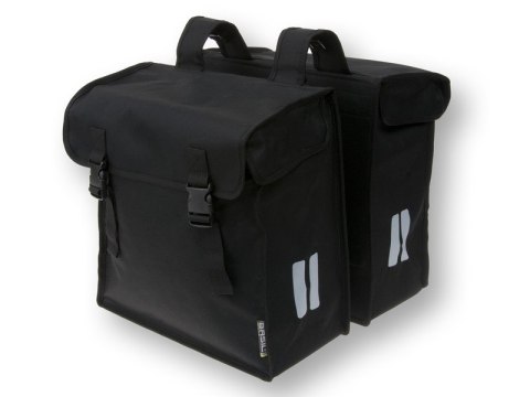 Sakwa miejska podwójna BASIL MARA XXL 47L, mocowanie na paski, wodoodporna czarna (NEW) Sakwa miejska podwójna BASIL MARA XXL 47L, mocowanie na paski, wodoodporna czarna (NEW)