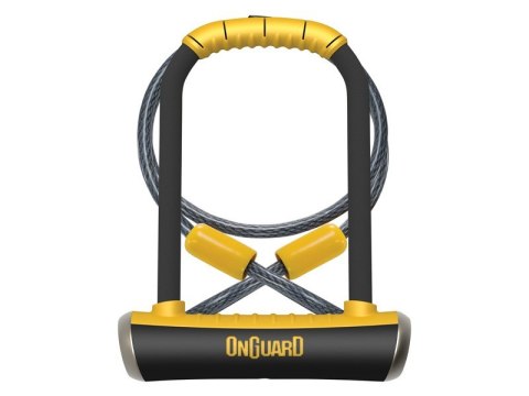 Zapięcie rowerowe ONGUARD PitBull Mini LS 8007DT U-LOCK - 14mm 90mm 240mm - 5 x Klucze z kodem + linka 10mm 120mm (NEW) Zapięcie rowerowe ONGUARD PitBull Mini LS 8007DT U-LOCK - 14mm 90mm 240mm - 5 x Klucze z kodem + linka 10mm 120mm (NEW)