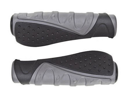 Chwyty kierownicy CLARKS CL-301, Ergonomiczne, Czarno-szare Chwyty kierownicy CLARKS CL-301, Ergonomiczne, Czarno-szare