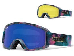 Gogle zimowe GIRO DYLAN BLEACHED OUT (Szyba lustrzana kolorowa GREY COBALT 8-18% S3 + Szyba kolorowa YELLOW 86% S0) (DWZ)