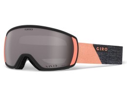 Gogle zimowe GIRO FACET GREY PEACH PEAK (szyba VIVID ONYX 08-18% VLT S3) (NEW 2023/2024)