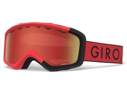 Gogle zimowe GIRO GRADE RED BLACK ZOOM (szyba AMBER SCARLET 19-42% S2) (DWZ)