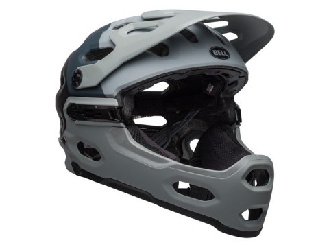 Kask full face BELL SUPER 3R MIPS downdraft matte gray gunmetal roz. L (58-62 cm) (NEW). Kask full face BELL SUPER 3R MIPS downdraft matte gray gunmetal roz. L (58-62 cm) (NEW).