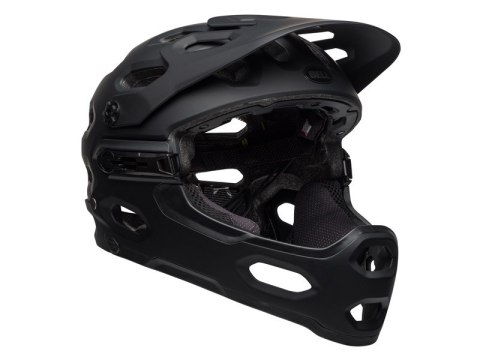 Kask full face BELL SUPER 3R MIPS matte gloss black gray roz. S (52-56 cm) (NEW). Kask full face BELL SUPER 3R MIPS matte gloss black gray roz. S (52-56 cm) (NEW).