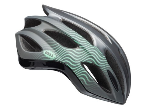 Kask szosowy BELL FORMULA tsunami matte gloss gunmetal mint black roz. L (58-62 cm) (DWZ) (WYPRZEDAŻ -55%) Kask szosowy BELL FORMULA tsunami matte gloss gunmetal mint black roz. L (58-62 cm) (DWZ) (WYPRZEDAŻ -55%)