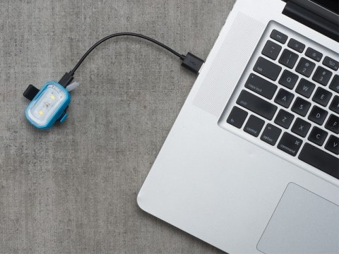 Lampka przednia BLACKBURN CLICK USB 60 lumenów żółta Lampka przednia BLACKBURN CLICK USB 60 lumenów żółta