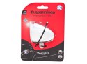 Lampka przednia SPANNINGA SWINGO XDO 20 luxów pod dynamo chrom (NEW)
