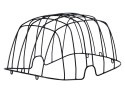 Osłona do kosza dla zwierząt BASIL BUDDY SPACE FRAME, do serii BUDDY DOG, czarna (NEW)