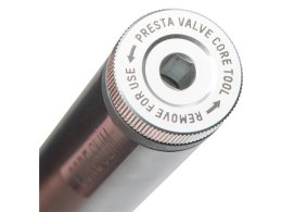 Pompka ręczna BLACKBURN CORE SLIM HP wężyk 120psi grafitowa (NEW) (DWZ)