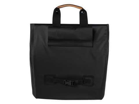 Sakwa miejska pojedyncza BASIL URBAN DRY SHOPPER 25L, Hook On System, 100% wodoodporna matt black (NEW) Sakwa miejska pojedyncza BASIL URBAN DRY SHOPPER 25L, Hook On System, 100% wodoodporna matt black (NEW)