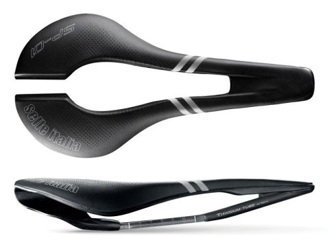 Siodło SELLE ITALIA SP-01 TI316 SUPERFLOW L (id match L3), 187g (WYPRZEDAŻ 45%)