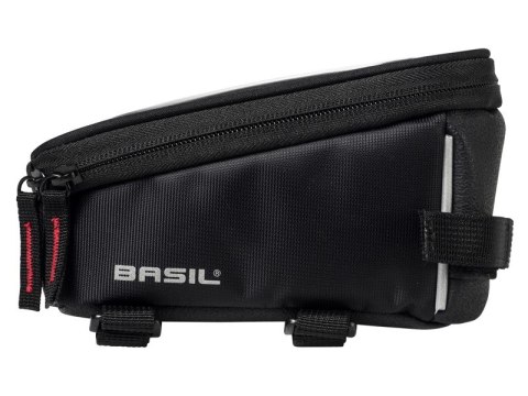 Torba na ramę BASIL SPORT DESIGN FRAME BAG + RAINCOVER 1L, wodoodporna czarna (NEW) Torba na ramę BASIL SPORT DESIGN FRAME BAG + RAINCOVER 1L, wodoodporna czarna (NEW)