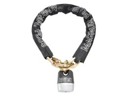 Zapięcie rowerowe MAGNUM 3004 ŁAŃCUCH - 12mm 110cm - 5 x Klucze z kodem + KŁÓDKA (DWZ)
