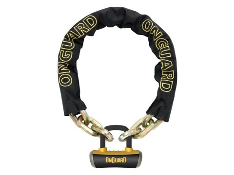 Zapięcie rowerowe ONGUARD BEAST 8016 ŁAŃCUCH 110cm*14mm - 5 x Klucze z kodem + KŁÓDKA (NEW)