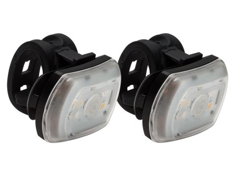 Zestaw Lampki BLACKBURN 2'FER USB przód 60 lumenów tył 20 lumenów czarna Zestaw Lampki BLACKBURN 2'FER USB przód 60 lumenów tył 20 lumenów czarna