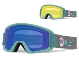 Gogle zimowe GIRO DYLAN HANNAH EDDY (Szyba lustrzana kolorowa GREY COBALT 8-18% S3 + Szyba kolorowa YELLOW 86% S0) (DWZ)