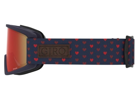 Gogle zimowe GIRO DYLAN HEARTS (Szyba lustrzana kolorowa AMBER SCARLET 19-42% S2 + Szyba kolorowa YELLOW 86% S0) (DWZ) Gogle zimowe GIRO DYLAN HEARTS (Szyba lustrzana kolorowa AMBER SCARLET 19-42% S2 + Szyba kolorowa YELLOW 86% S0) (DWZ)