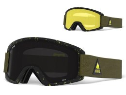 Gogle zimowe GIRO SEMI CITRON ARR MTN (szyba ULTRA BLACK 9% S3 + YELLOW 84% S0) (DWZ)
