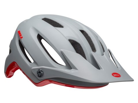 Kask mtb BELL 4FORTY cliffhanger matte gloss gray crimson roz. M (55-59 cm) Kask mtb BELL 4FORTY cliffhanger matte gloss gray crimson roz. M (55-59 cm)
