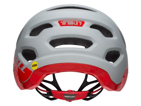 Kask mtb BELL 4FORTY cliffhanger matte gloss gray crimson roz. M (55-59 cm) Kask mtb BELL 4FORTY cliffhanger matte gloss gray crimson roz. M (55-59 cm)