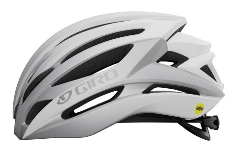 Kask szosowy GIRO SYNTAX INTEGRATED MIPS matte white silver roz. XL (61-65 cm) (NEW) Kask szosowy GIRO SYNTAX INTEGRATED MIPS matte white silver roz. XL (61-65 cm) (NEW)