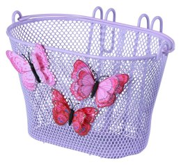 Kosz na kierownicę BASIL JASMIN BASKET JUNIOR BUTTERFLY BASKETi 12