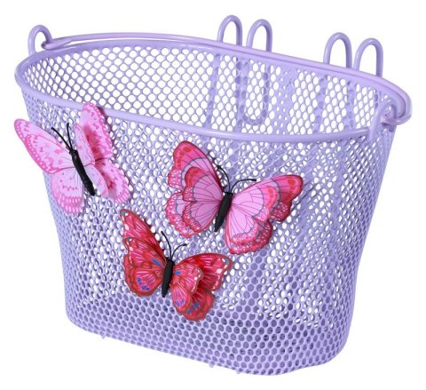 Kosz na kierownicę BASIL JASMIN BASKET JUNIOR BUTTERFLY BASKETi 12"-20" stalowy lila (NEW) Kosz na kierownicę BASIL JASMIN BASKET JUNIOR BUTTERFLY BASKETi 12"-20" stalowy lila (NEW)