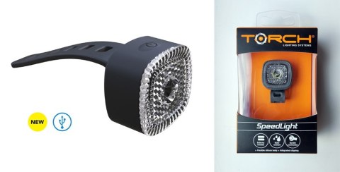 Lampka przednia TORCH SPEEDLIGHT 55006 usb czarna (WYPRZEDAŻ -60%) Lampka przednia TORCH SPEEDLIGHT 55006 usb czarna (WYPRZEDAŻ -60%)